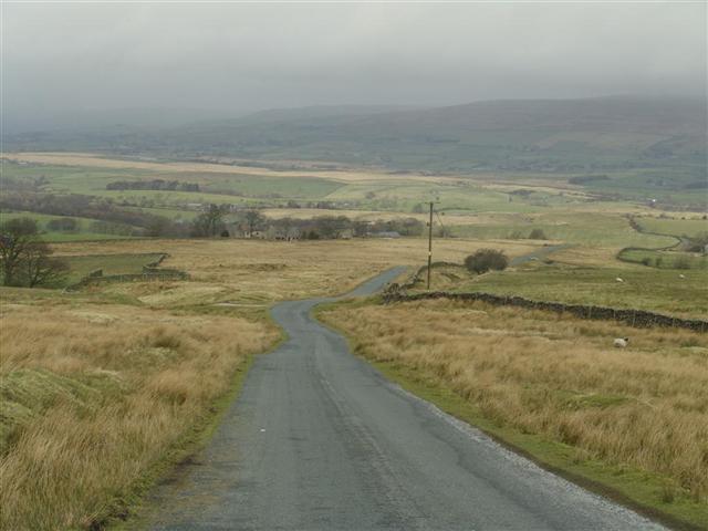 Open moorland roads